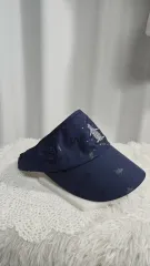 マンシングウェア ネイビー サンキャップ ゴルフ