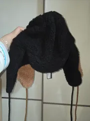 耳あて ボア トラッパーハット ブラック/キャメル まとめ