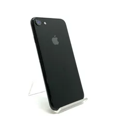 【全額返金保証】【最速発送】 iPhone 7 128GB ジェットブラック Softbank 白ロム 動作確認済 76%
