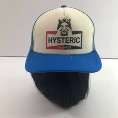 HYSTERIC GLAMOUR メッシュキャップ 青 - メルカリ