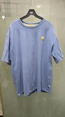 THE NORTH FACE ザノースフェイス ブルー 半袖 Tシャツ 100