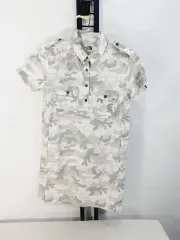 THE NORTH FACE(ザノースフェイス) ワンピース 半袖 白 カモフラージュ 90 L