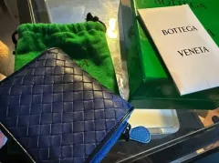 正規品 ボッテガ・ヴェネタ 財布 (ブルー)