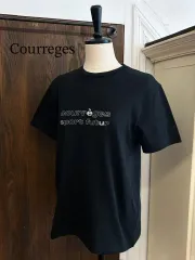 Courreges(クレージュ) 正規品 黒 ロゴTシャツ