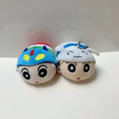 (当日配送) バッチ) クレヨンしんちゃん 人形 キーリング セット