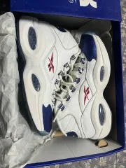 リーボック 質問 ミッド OG 白 青