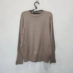 0341 the AtG ボタン POINT ポイント ラウンドニット 77サイズ