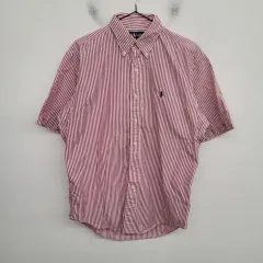 100/L Polo ポロ ラルフローレン ストライプ 半袖 シャツ