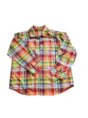 ミキハウス ダブル B チェック シャツ 120