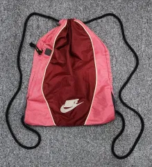 NIKE(ナイキ) ドローストリングバッグ ピンク バーガンディー ストリング リュック リュックサック バッグ