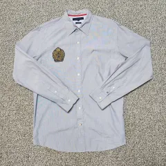 L トミーヒルフィガー ワッペン シャツ (2470)