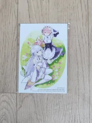 Re:ゼロから始める異世界生活(リゼロ) エミリア ラム ポストカード