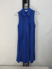 LACOSTE(ラコステ) ワンピース ノースリーブ カラーTシャツ pk 青 90