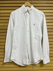 POLO RALPH LAUREN メンズ 白 長袖シャツ S