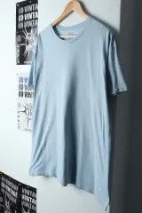 （ XL ー 2XL ） ポロ Ralph Lauren(ラルフローレン) 半袖 Tシャツ オーバーサイズ ライトブルー- 142DE