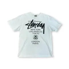 STUSSY(ステューシー) ワールドツアー 半袖Tシャツ