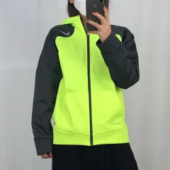 NIKE(ナイキ) サーマフィット 蛍光 トレーニング ジップアップパーカー フード付き L 250611