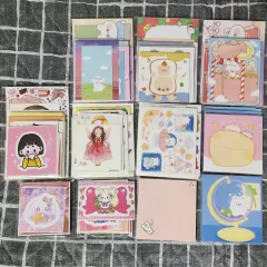 動物キャラクタートレーシングペーパーメモ用紙ミックスまとめ9