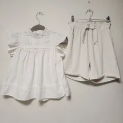 レース ブラウス 140 サマーパンツ 2 犬 まとめ売り