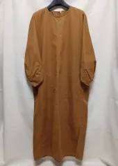 バルーン 袖 ルーズフィット ワンピース デイリーウェア