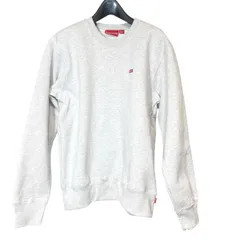 【中古】SUPREME シュプリーム スモールボックスロゴ スウェットトップ 101837  Sサイズ グレー レディース 26008309 RDのサムネイル