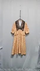 オープンタイプ ポリエステル ワンピース 新品