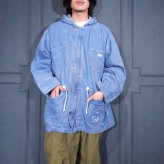USA VINTAGE アメリカ古着デニムフーディジャケット - メルカリ