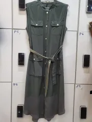 BENETTON(ベネトン) カーキ ノースリーブワンピース 42 ( 55 )