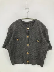カーディガン/ボレロ Free グレー