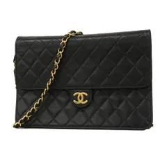 シャネル(Chanel) シャネル ショルダーバッグ マトラッセ ラムスキン ブラック レディース