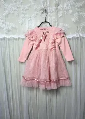 (キッズ)ピンク レース ONE PIECE 7号