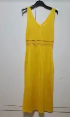 H&M ノースリーブ イエロー スリーブレス ONE PIECE XS 新品