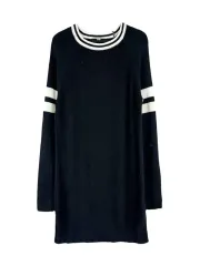 M UNIQLO UNIQLO(ユニクロ) ニットワンピース 黒