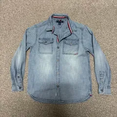 8 ー 10 Tommy Hilfiger(トミーヒルフィガー) デニム シャツ ジュニア