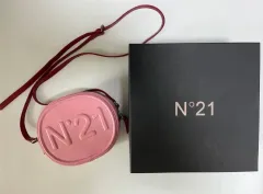 ヌメロヴェントゥーノ N21 ピンク ミニクロスバッグ
