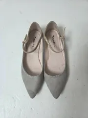 Repetto(レペット) スエード ストラップ フラットシューズ グレー ( 250 ー 255 ）