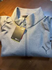 PUMA(プーマ) トラック ランニング ジャケット Drycell Platinum Grey