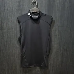 メンズ L UNDER ARMOUR(アンダーアーマー) ヒートギア 機能性 ノースリーブ T シャツ (状態良好) 071805
