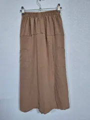 ポリエステル ラップスタイル ワイド スラックス 55