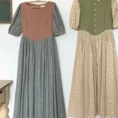 mimi boutique メグレス ブラウン/グリーン