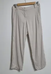 2 サイズ ( 25 ) Theory(セオリー) アイボリー リネン混 リネンブレンド スラックス