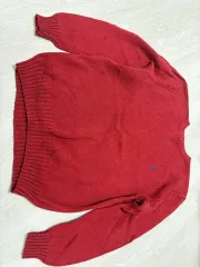 ポロ メンズ ニット セーター レッド L