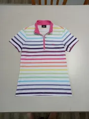 S85 BOGNER 冷感 スパン ハーフジップ ゴルフシャツ S ー 234