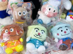 アンパンマン ぬいぐるみ ふわふわマスコット ボールチェーン キーホルダー