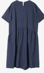 シャカシャカ素材 素材 ボクシードレス