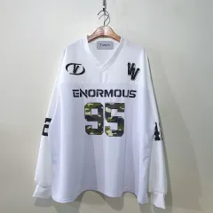 FW新作) イノマス カモフラ ラグビー オーバ 長袖Tシャツ 2color