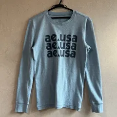 AMERICAN EAGLE 正規品 メンズ サーマル クルーネック長袖Ｔシャツ ロンＴのサムネイル
