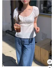 コンミゴ 豊かになる レース ブラウス