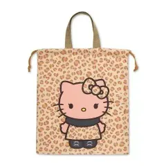 Hello kitty ハローキティ 日焼けキティ レオパード バッグ トートバッグ 新品