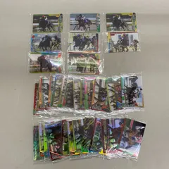 03w24309 サラブレッドホースコレクション まとめ 39枚セット サイン箔押8枚付 ディープインパクト/ワールドプレミア/レシステンシア/ファストフォース